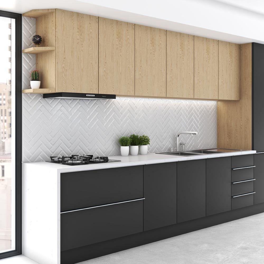 Depurador Terim Compact New Embutir Black 60 cm Preto 110V - 7