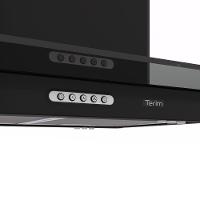 Coifa Terim Ilha Teto Vidro Reto Black 90 cm Preto 110V - 9