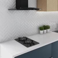 Cooktop Terim à Gás Trm 2b Vidro Preto Flange Esmaltada Preto Bivolt