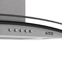 Coifa Terim de Parede Clean Vidro Curvo Kromanox 60cm Kromanox 110V - 6