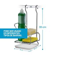 Suporte Sabão Detergente Para Barra Utensilios Cozinha Future 2422 - 3