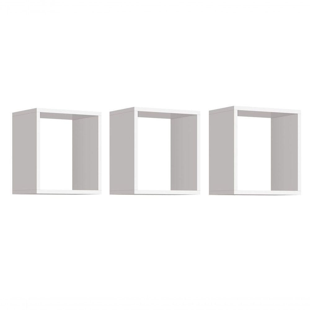 Jogo De Quarto Para Bebê Classic New Branco Fosco Com Natural - Moveisaqui - 6