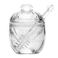 Kit Meleira + Açucareiro De Cristal Imperial Lyor