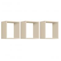 Jogo De Quarto Para Bebê Classic New Areia Fosco Com Natural - Moveisaqui - 6