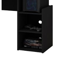 Mesa Para Computador Gamer Preto Com Verde - Gelius Móveis