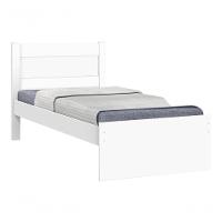 Cama Solteiro Prisma Branco - Jea Móveis - 2