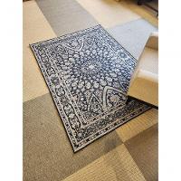 Tapete Sala Nobre 2,00x2,50 Antider Domani Gardenia Azul - 3