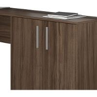 Mesa Para Computador Office Legna Nogal - Moveisaqui