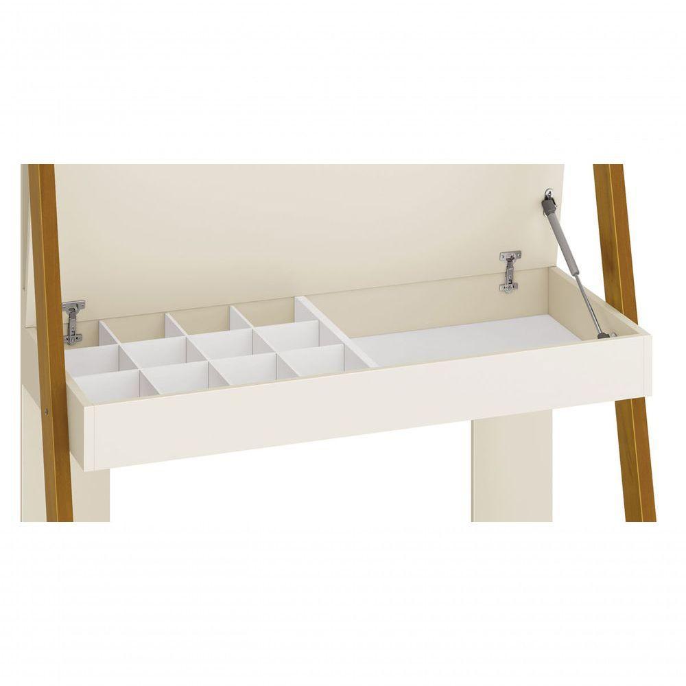 Estante Escrivaninha Simba Areia Fosco - Reller - 4