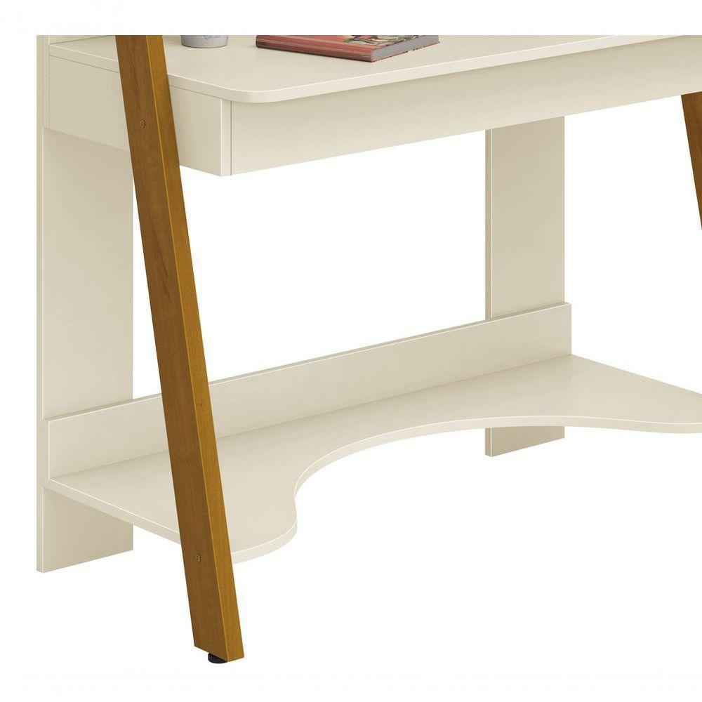 Estante Escrivaninha Simba Areia Fosco - Reller - 5