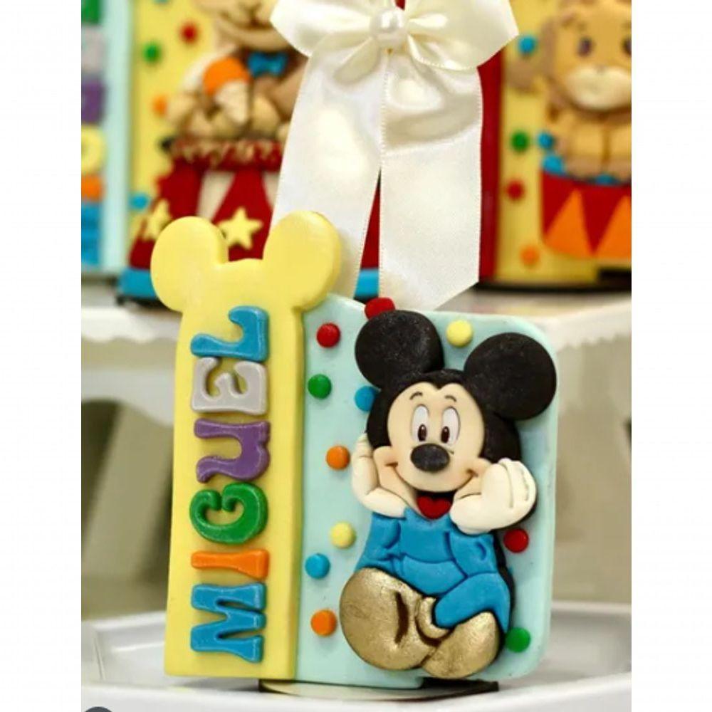 Cortador Mickey Corpo Sentado Tamanho 8 Cm - 2