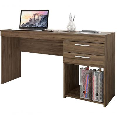 Mesa Para Computador Office Opus Nogal - Moveisaqui