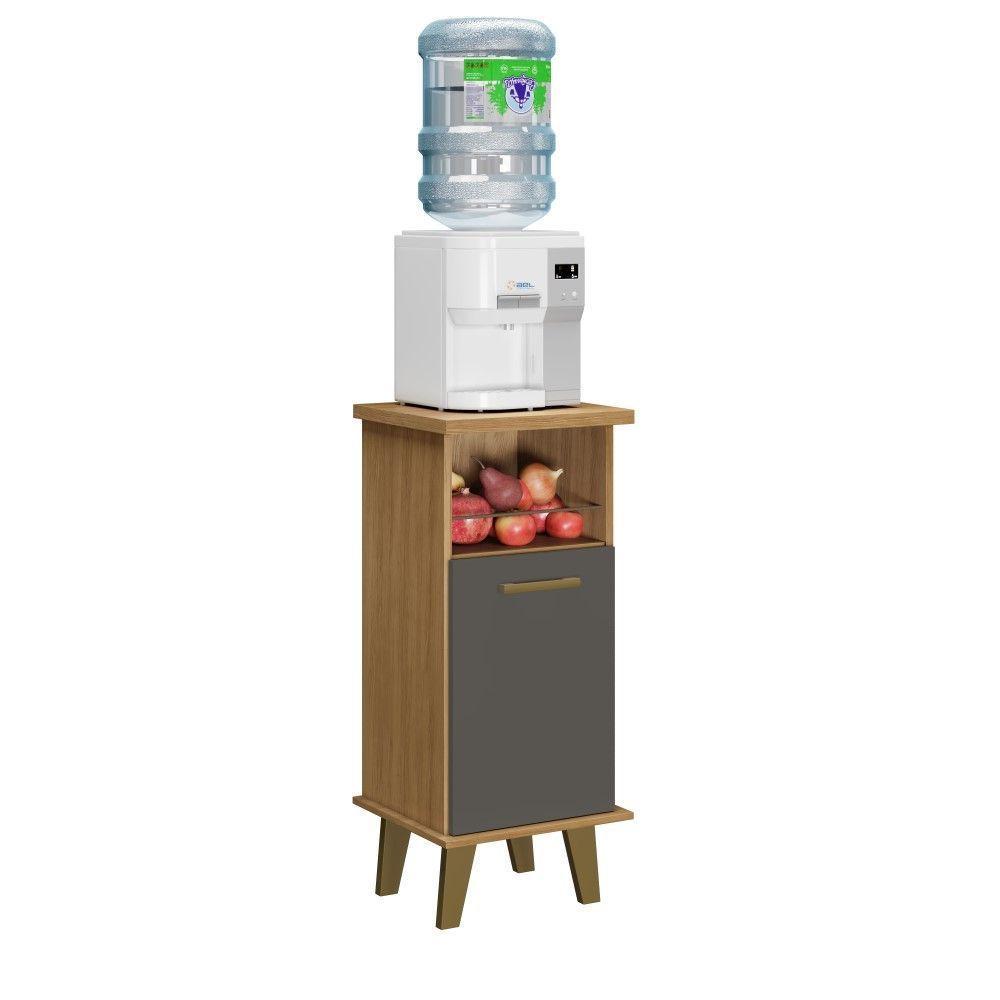 Armário Balcão Arte Flex Com Fruteira Arte Móveis Cinamomo/grafite - 2