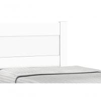 Cama Solteiro Com Auxiliar Prisma Branco - Jea Móveis - 3