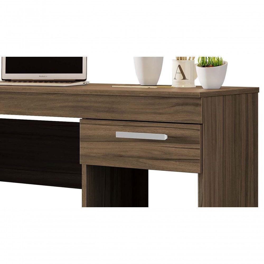 Mesa Para Computador Office Nt 2070 Nogal - Notável - 3