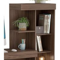 Mesa Para Computador Office Kokai Nogal - Moveisaqui - 3