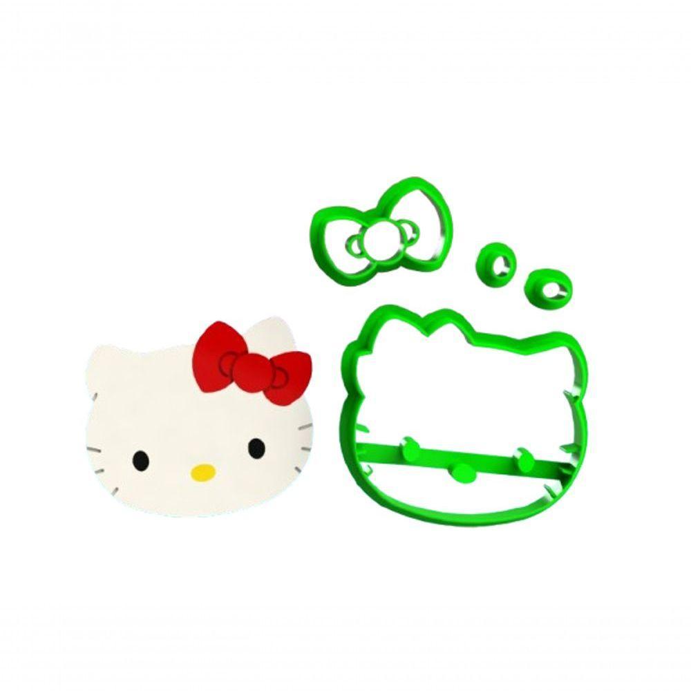 Cortador Hello Kit Rosto Modular Tamanho 8 Cm - 1