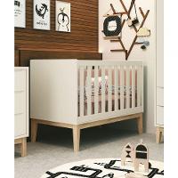 Berço Americano Classic New Areia Fosco Com Natural - Reller - 2