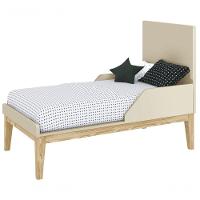 Berço Americano Classic New Areia Fosco Com Natural - Reller - 5