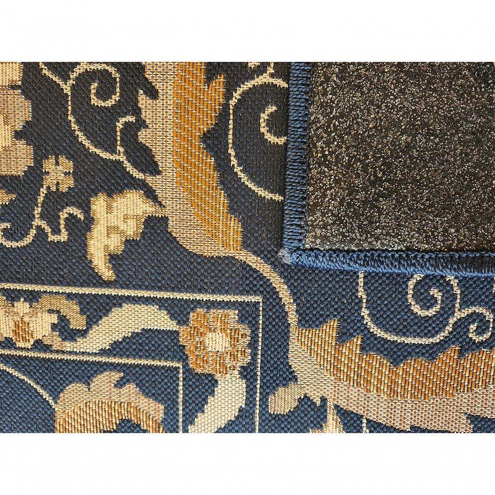 Tapete Sala Nobre 2,00x2,50 Antider Domani Petunia Azul - 3