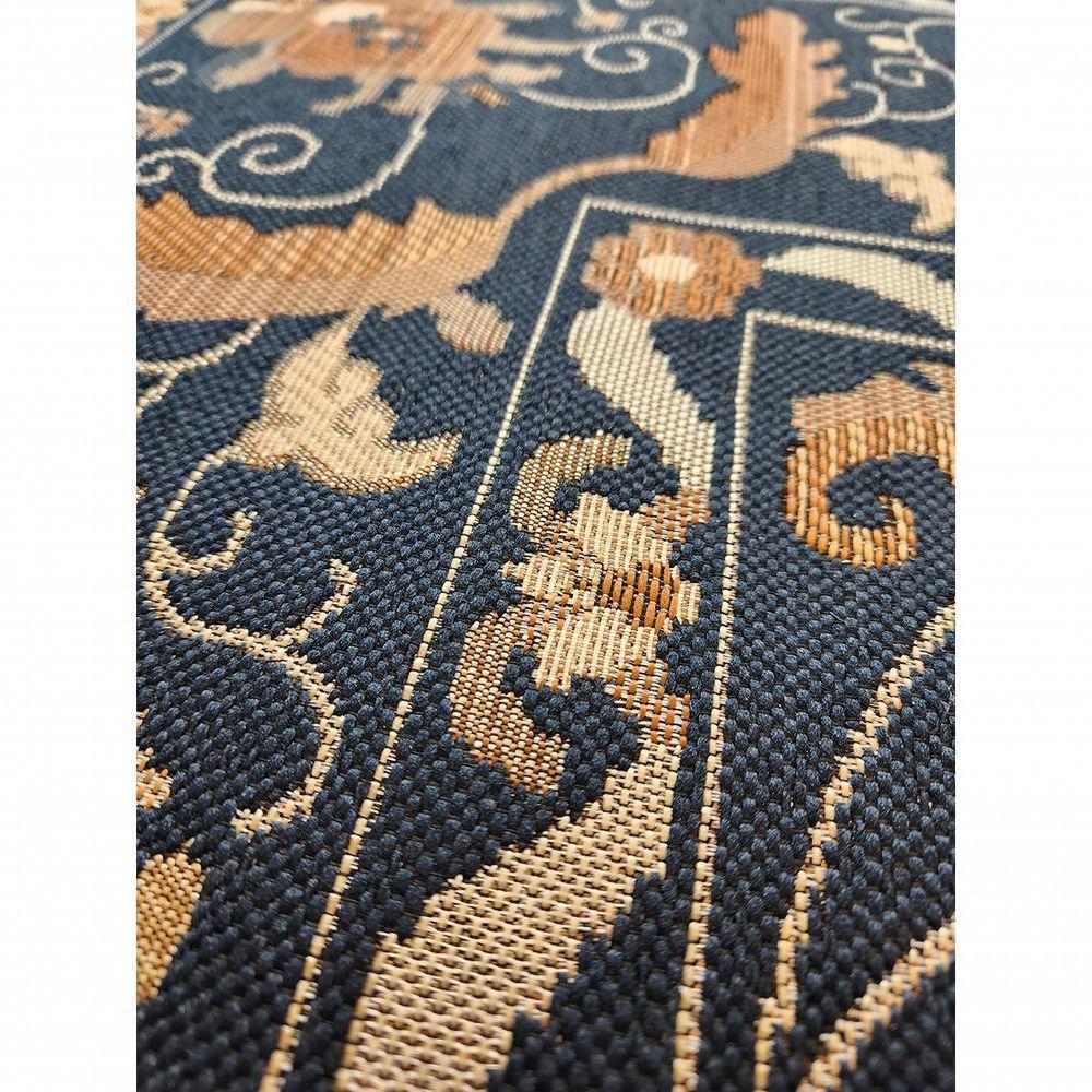 Tapete Sala Nobre 2,00x2,50 Antider Domani Petunia Azul - 4