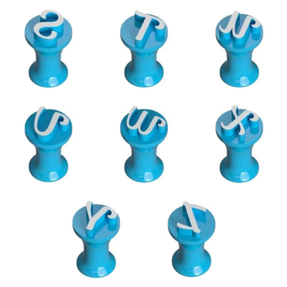 Carimbo Kit Alfabeto Mod 2 Tamanho 2 Cm - 4