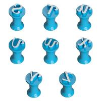 Carimbo Kit Alfabeto Mod 2 Tamanho 2 Cm - 4