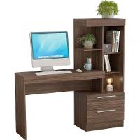 Mesa Para Computador Office Nt 2010 Nogal - Notável - 1