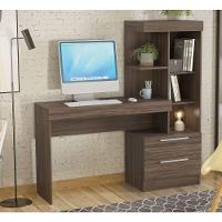 Mesa Para Computador Office Nt 2010 Nogal - Notável - 2