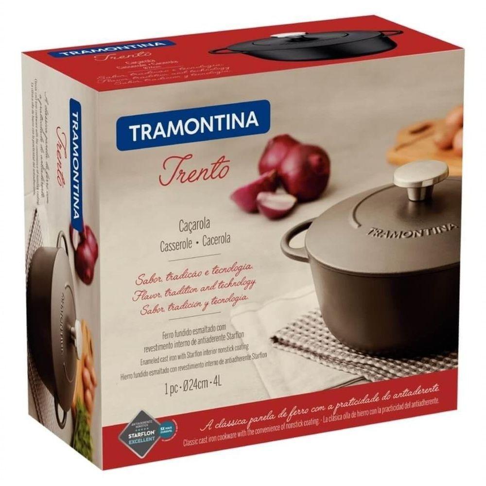 Caçarola Tramontina Trento Antiaderente 24cm - 4