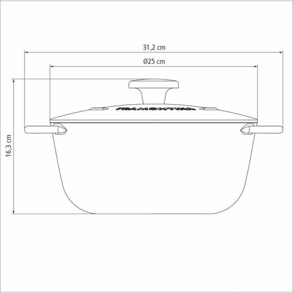 Caçarola Tramontina Trento Antiaderente 24cm - 5