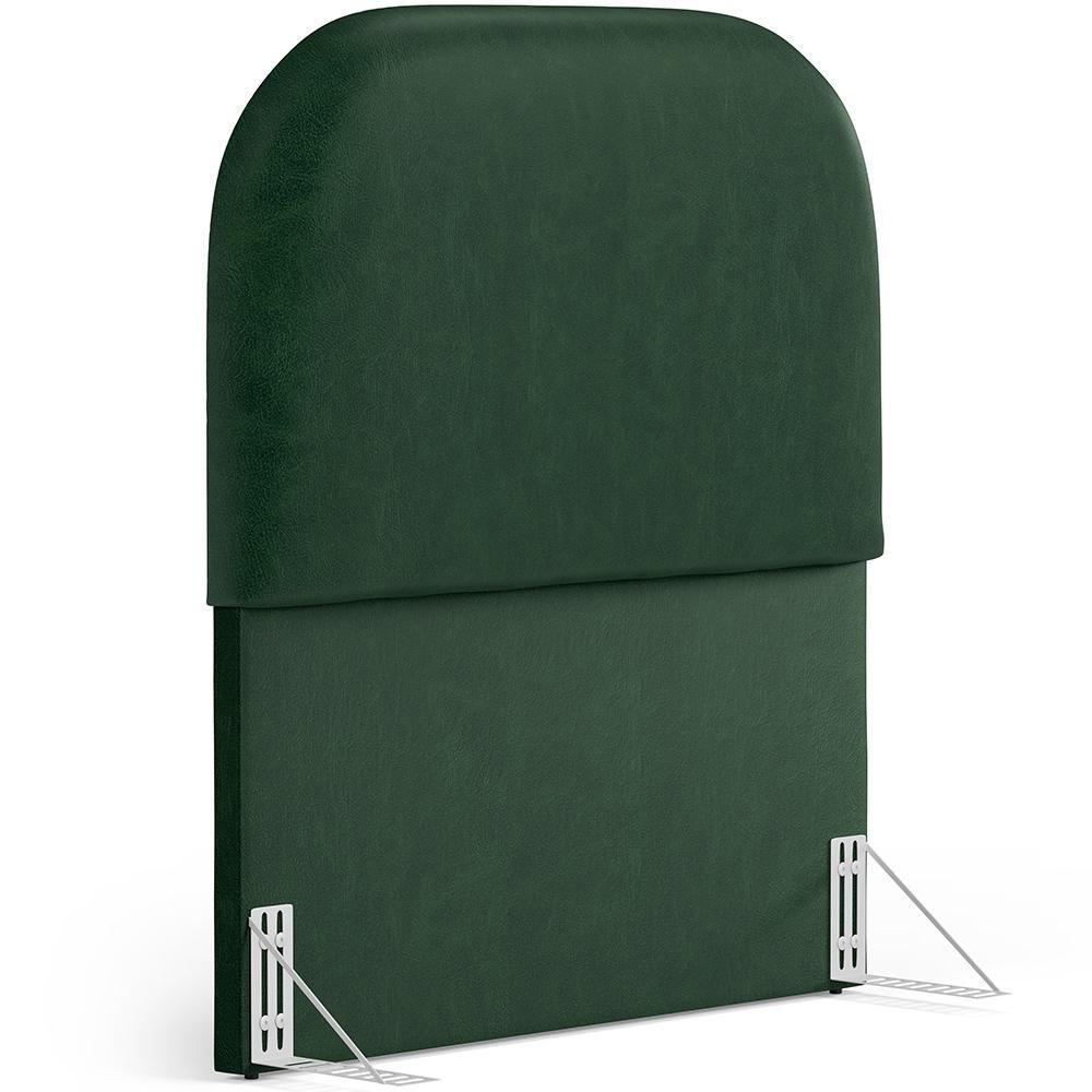 Cabeceira Cama Box 100cm Orgânica Lanna W01 Couríssimo Verde - Lyam Decor - 1