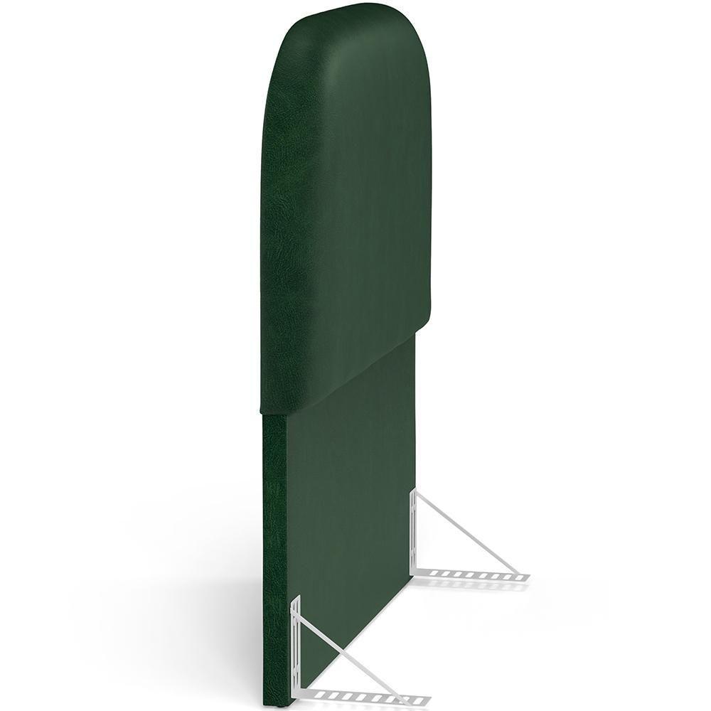 Cabeceira Cama Box 100cm Orgânica Lanna W01 Couríssimo Verde - Lyam Decor - 6