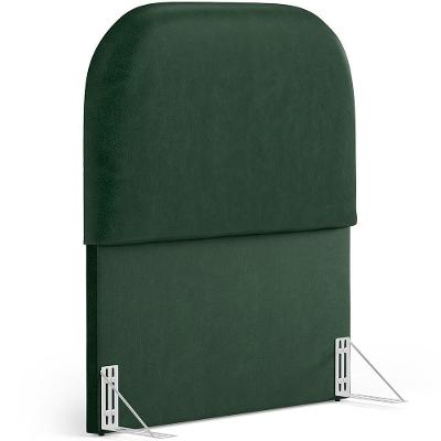 Cabeceira Cama Box 100cm Orgânica Lanna W01 Couríssimo Verde - Lyam Decor