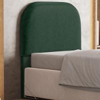 Cabeceira Cama Box 100cm Orgânica Lanna W01 Couríssimo Verde - Lyam Decor - 2