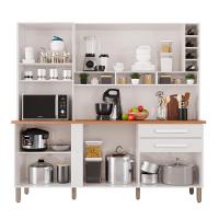 Cozinha 6 Portas 2 Gavetas Amanda - Tudo De Móveis Branco Neve - 8