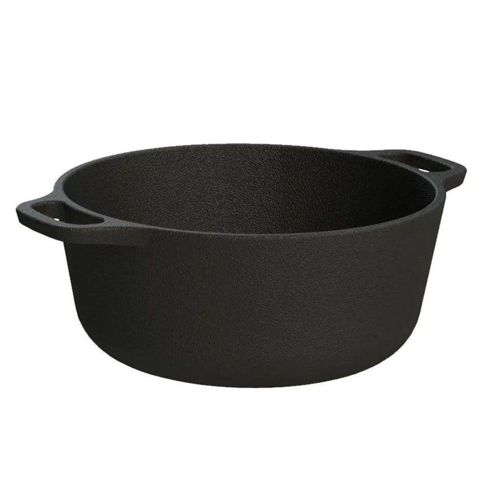 Panela Mini Ferro Alça Ferro Tira Gosto Petisco Libaneza 8cm - 1