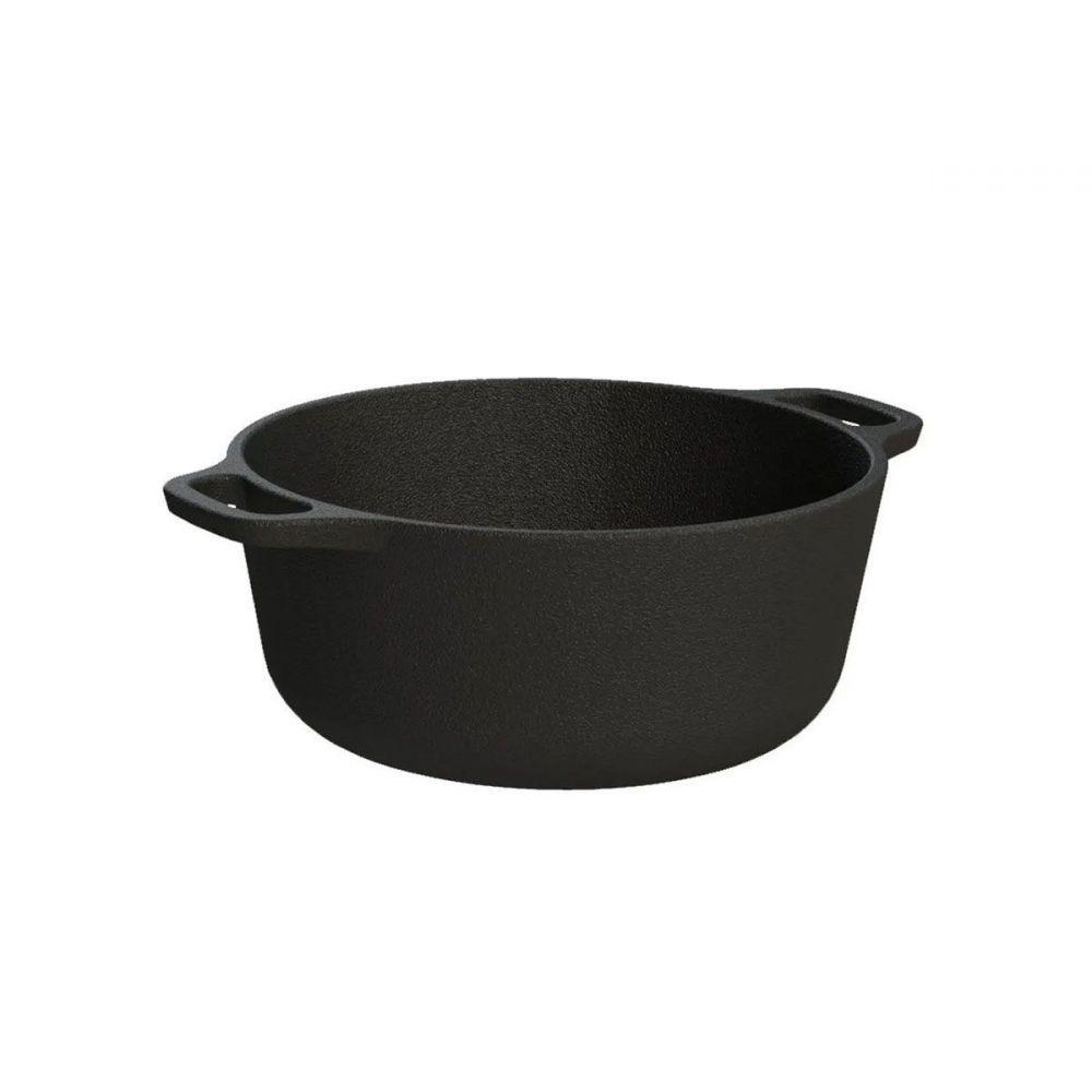 Panela Mini Ferro Alça Ferro Tira Gosto Petisco Libaneza 8cm - 2