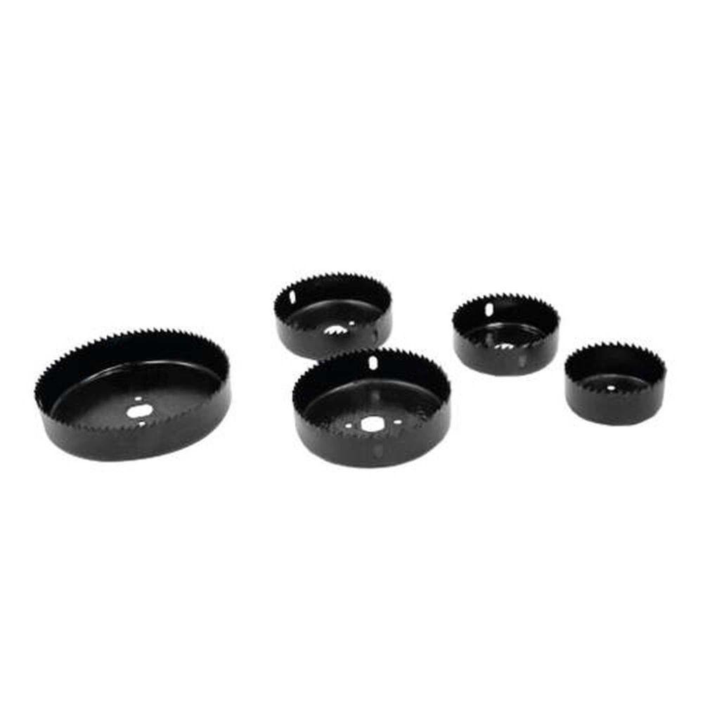 Kit 8 Peças Serra Copo Aço Carbono Para Madeira, Plástico E Fibrocimento - Dtools - 1