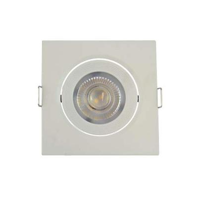 Spot Led Quadrado 3 Watts 3000k Bivolt Iluminação Direcionada - Uso Decorativo Comercial Residencial