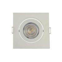 Spot Led Quadrado 3 Watts 3000k Bivolt Iluminação Direcionada - Uso Decorativo Comercial Residencial - 1