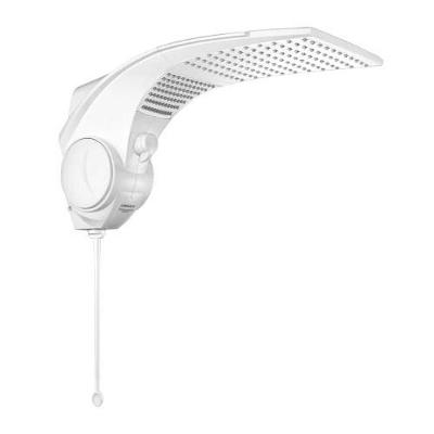 Chuveiro Ducha Eletrônica Quadrada 5500W Duo Shower Lorenzetti Eletrônico Grande Espalhador 110V
