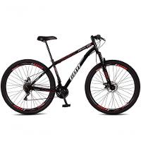Bicicleta Aro 29 Aço Carbono Gott Vortex Rx 21v Com Suspensão E Freio A Disco Preto/vermelho - 2