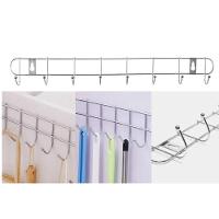Cabideiro Metálico De Parede Com 10 Ganchos – Organização, Resistência E Design Moderno Para Qualquer Ambiente - Prata - 1