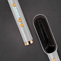 Escova Pente Alisadora Profissional Branca – Tecnologia, Estilo E Cabelos Perfeitos Em Minutos - Bivolt - 2