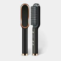 Escova Pente Alisadora Profissional Preta – Praticidade, Tecnologia E Cabelos Perfeitos Em Minutos - Bivolt - 1