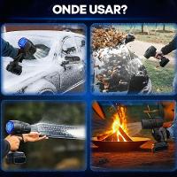 Soprador De Ar Portátil 48v Com 2 Baterias Recarregáveis E Motor 33.000 Rpm - 5