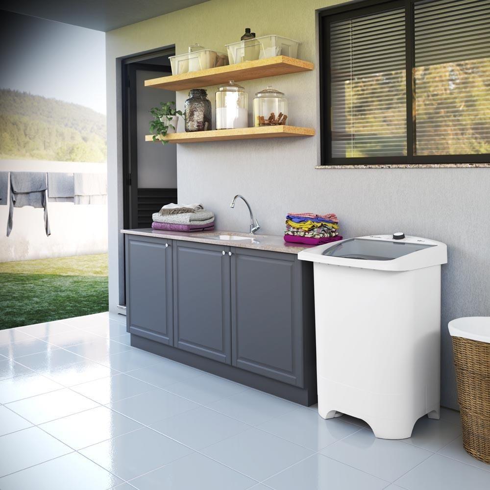 Tanquinho Mueller 10kg Com Superesfregador Branca MLT10C 110V - 10