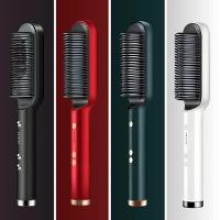 Escova Alisadora E Modeladora 5 Em 1 Bivolt Com Tecnologia De Cerâmica Ptc - Branco - 6