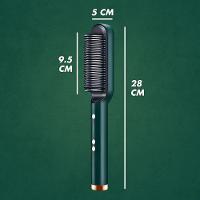 Escova Pente Alisadora Profissional Verde – Tecnologia, Beleza E Praticidade Em Cada Fio - Bivolt - 6